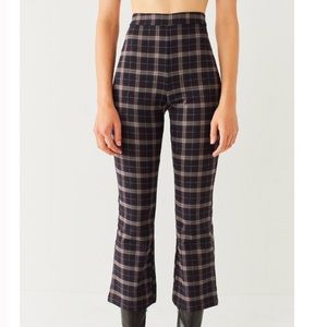 ISO Urban Outfitters Lola plaid kick flare pant